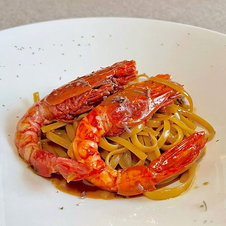 TABLE_Dishes_Spanish Red Prawn, Linguine, Shaved Lamma Fisherfolk Shrimp Paste_HK$468.jpg